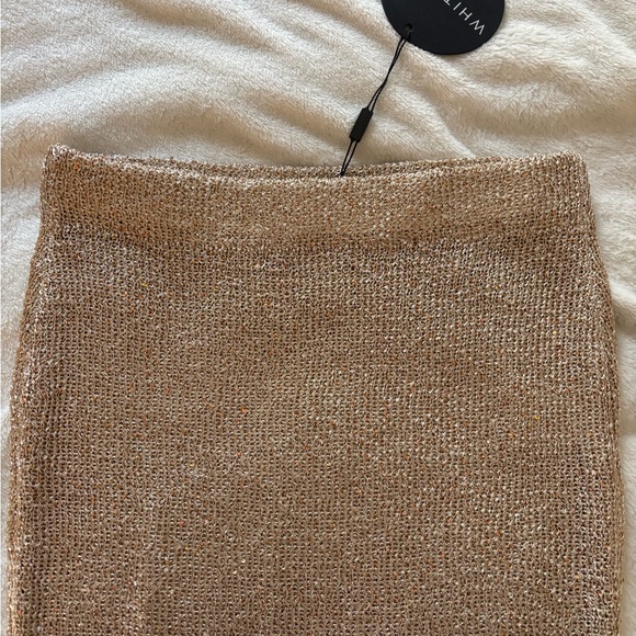 White Fox Champagne Sequin Knit Set - Picture 6 of 6